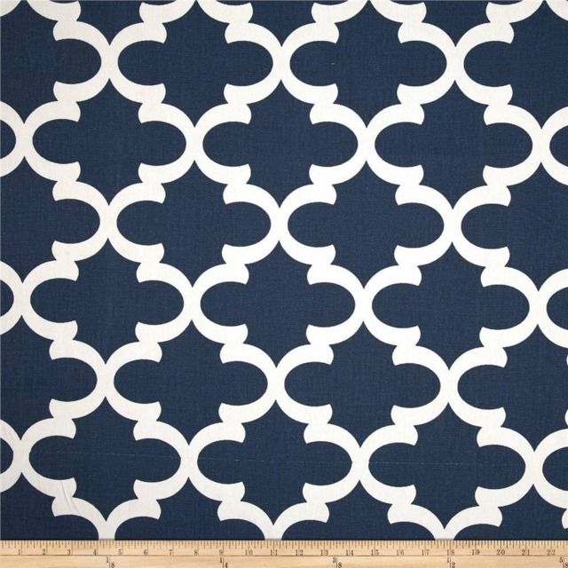 "Navy Blue Geometric Decorative Pillow Cover.10"", 14"" 16"", 17"", 18"", 20"", 22"", 24"", 26" - image 1
