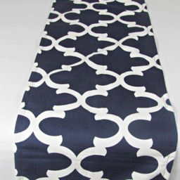 "Navy Blue Geometric Decorative Pillow Cover.10"", 14"" 16"", 17"", 18"", 20"", 22"", 24"", 26" - thumbnail 2