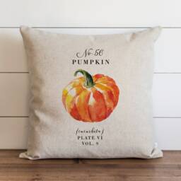 Pumpkin Pillow Cover - Fall Pillow Thanksgiving Decor Home 20 X 18 - thumbnail 1