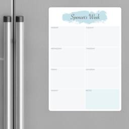 Weekly Family Planner/Meal Board. Magnetic Option Available. Available in More Colours - thumbnail 3