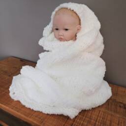 Baby Blanket Hhandmade Baby Cuddly Gift For Shower Boy Birth Present Unisex - thumbnail 3