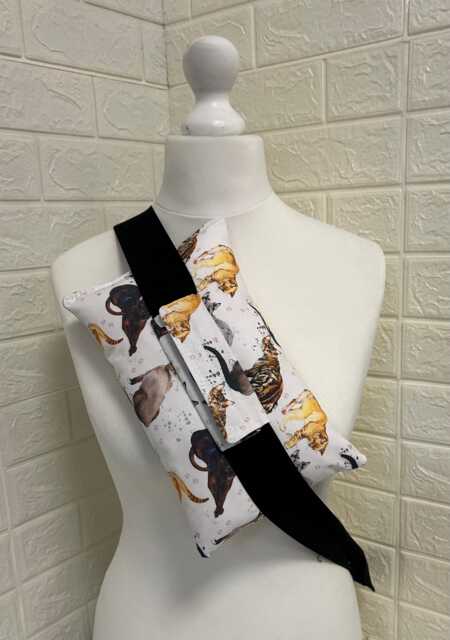 Cats Xl Seatbelt Pillow Cat Cushion Car Mastectomy Heart Surgery Feline Post - image 1