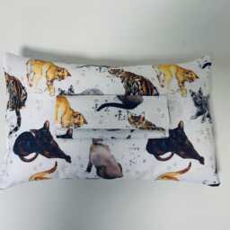 Cats Xl Seatbelt Pillow Cat Cushion Car Mastectomy Heart Surgery Feline Post - thumbnail 2