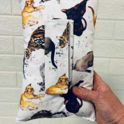 Cats Xl Seatbelt Pillow Cat Cushion Car Mastectomy Heart Surgery Feline Post - thumbnail 3