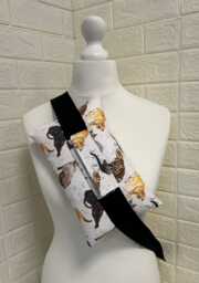 Cats Xl Seatbelt Pillow Cat Cushion Car Mastectomy Heart Surgery Feline Post - thumbnail 1