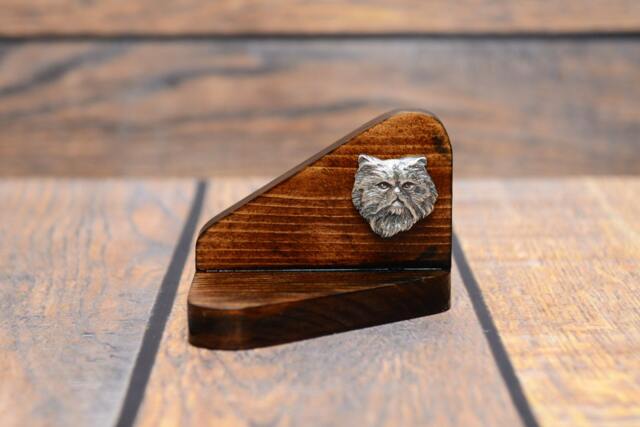Persian Cat - Wooden Candlestick With Cat, Souvenir, Decoration, Limited Edition, Collection - image 1