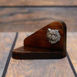 Persian Cat - Wooden Candlestick With Cat, Souvenir, Decoration, Limited Edition, Collection - thumbnail 2