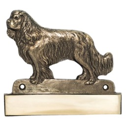 Cavalier, Dog Plaque, Can Be Engraved, Limited Edition, Artdog - thumbnail 3