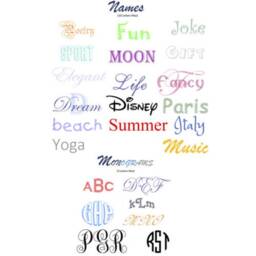 Personalized Pillow Cases - Set Of 2 Free Shipping Custom Monogram/Name Embroidered Pillowcases Gift Bedroom/ Home Present /Couples - thumbnail 3