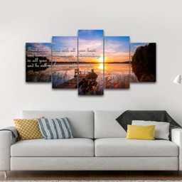 Proverbs 35-6 #15 Niv Trust in The Lord Bible Verse Canvas - Christian Scripture Religious Wall Art Home Decor Paintings - thumbnail 2