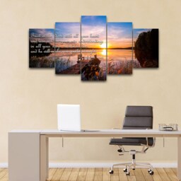 Proverbs 35-6 #15 Niv Trust in The Lord Bible Verse Canvas - Christian Scripture Religious Wall Art Home Decor Paintings - thumbnail 3