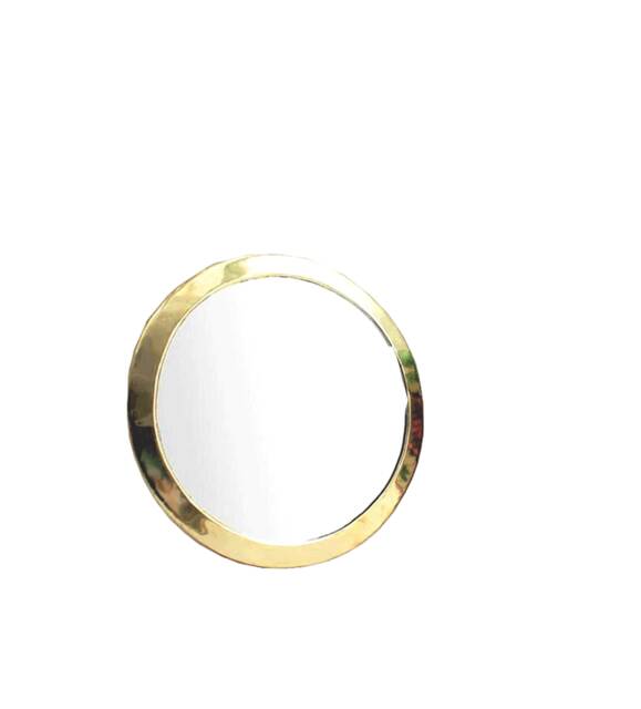 Moroccan Mirror Wall Handmade Decor, Circle Mirror, Wall Decor Mirror, Handcrafted Brass Gift Mirror - image 1
