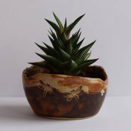 Mothers Day Plant Pots, Pottery Handmade Planter, Ceramic Pot, Planter Gift, Succulent Outdoor & Indoor Home Decor - thumbnail 4
