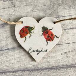 Insect Bunting, Wooden Garland For Nature Lover, Handmade Gardening Gifts, Butterfly Wall Decor - thumbnail 2