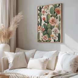 Cactus Print, Mexican Art, Decor, Painting, Wall Art Print - thumbnail 2