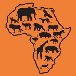 Africa Safari Animal Map Wall Decal Removable Vinyl Sticker - 23In X 25In - thumbnail 3