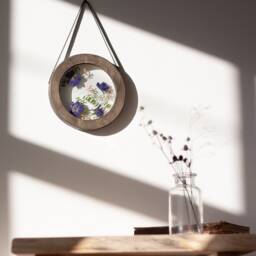 Round Framed Wall Decor 8 - thumbnail 2