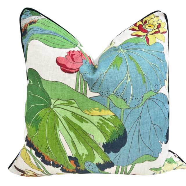 Gp & J Baker Nympheus Tropical Decorative Cushion Throw Pillow Cover - image 1