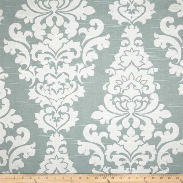 Blue Pillow Cover-Turquoise /Teal Covers-Damask Cover-16 X16 Cover