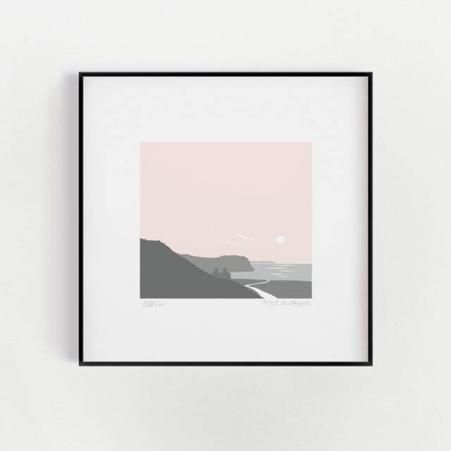 Nant Gwrtheyrn Print, Pen Llyn, Wales, Cymru, Pluen, Llyn Peninsula, Welsh Art