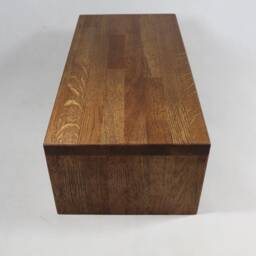 Bench Wooden Bench Made Of Solid Oak Wood Rustic Footstool Footrest Stand Yoga Meditation - thumbnail 2