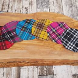 Highland Cow & Tartan Christmas Tree Decoration Baubles - thumbnail 2
