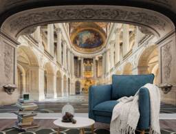 Versailles Large Wall Mural For Living Room Decor, Interior Home Mural, Classic Decor & Office, Wallpaper - thumbnail 1
