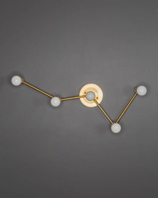 Cassiopeia 5 Light Modern Industrial Mid Century Bathroom Vanity - image 1
