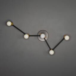 Cassiopeia 5 Light Modern Industrial Mid Century Bathroom Vanity - thumbnail 2