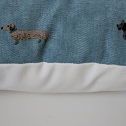 "Cushion Cover in Sophie Allport Dachshund 14"" 16"" 18"" 20"" 22"" 24"" 26" - thumbnail 2