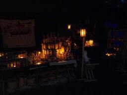 Wooden Medieval Lantern, Door Opening , Chestnut, Viking Lamp, Larp, Sca, Candle, Historical Re-Enactment - thumbnail 3