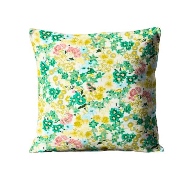 Floral Cotton Linen Cushion Cover Harlequin Sophie Robinson Wild Flower Design - image 1