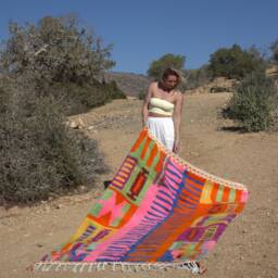 Handmade Moroccan Wool Rug, Colorful Abstract Berber Carpet, Boujaad Design - thumbnail 2