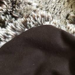 Large Brown Bear Rug With Faux Fur For Woodland Animal Nursery Decor - thumbnail 4