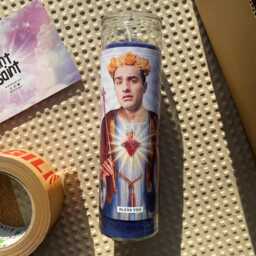 Saint Jamie Demetriou Prayer Candle Scented Vegan Soy Wax, 120Hr - thumbnail 1