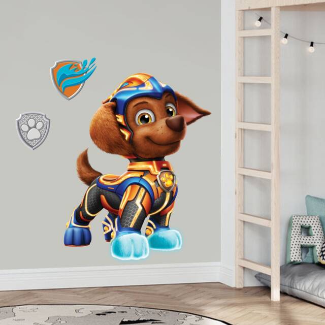 Paw Patrol Wall Sticker - The Mighty Movie Zuma Decal - image 1