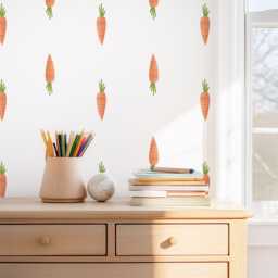 Fresh Carrots Peel-And-stick Wall Decals Mej