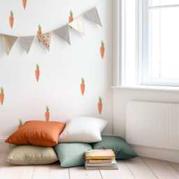 Fresh Carrots Peel-And-stick Wall Decals Mej - thumbnail 3