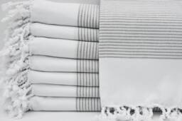 "Turkish Hand Towel, Peshkir, Black Head Towel, Kitchen Towel, Turkish Face Towel, Tea Towel, Dish Towel, Hand Towel 18""x40"