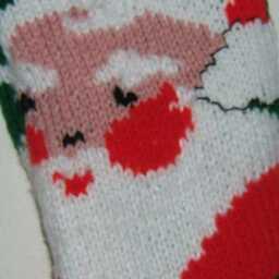 Personalized Hand Knitted Christmas Stocking - thumbnail 2