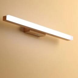 Handcrafted Wooden Wall Sconces Modern Lighting For Bathrooms & Bedrooms - thumbnail 1