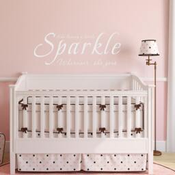 Girl's Room Vinyl Wall Decal Quotes Inspirational Sayings Nursery Decor - 022 - thumbnail 2