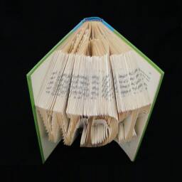 Initials - Acronyms 3 Letters Folded-Book Art Sculpture Valentine Gift Anniversary Boyfriend, Girlfriend, Wife, Hubby - thumbnail 4