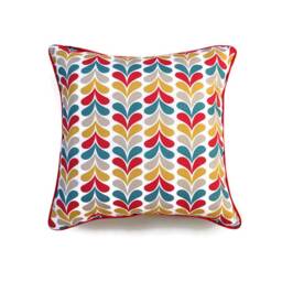 Rabbit Cushion - Folk Art Bunny Decorative Throw Pillow, Whimsical Woodland Home Decor - thumbnail 3