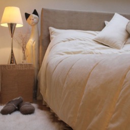 Handcrafted Wool Duvet - Full Size, All Season Thickness For Ultimate Comfort - Us Duty Paid - thumbnail 2