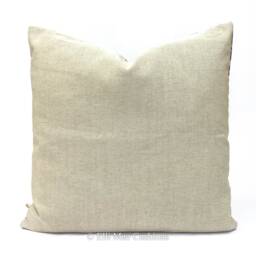 Cabbages & Roses Designer Linen Toile De Poulet Grey Sofa Cushion Pillow Cover - thumbnail 2