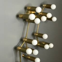 Gemini Zodiac 15 Light Modern Industrial Vanity Mid Century Bathroom - thumbnail 3