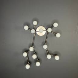 Gemini Zodiac 15 Light Modern Industrial Vanity Mid Century Bathroom - thumbnail 4