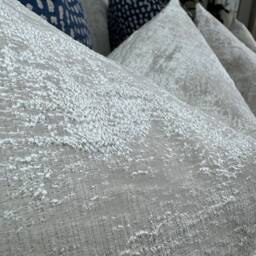 "Luxury Cushion Cover - Champagne Silver Shim Pillow Curicoin Ashley Wilde Worldwide Shipping Size 12"" X 20" - thumbnail 4