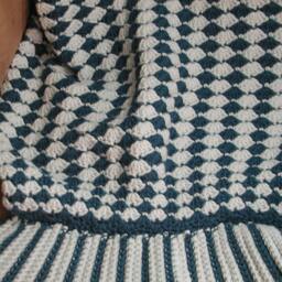 Mermaid Tail Afghan Blanket - thumbnail 2